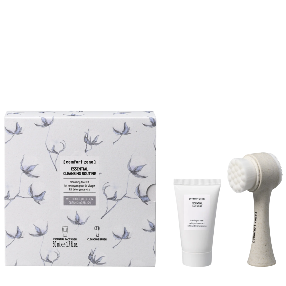 COMFORT ZONE Essential Cleansing Routine - Набір для очищення обличчя з щіточкою COMFORT ZONE Essential Cleansing Routine - Набір для очищення обличчя з щіточкою